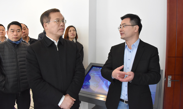 杭州市委常委、余杭區(qū)委書(shū)記毛溪浩一行蒞臨我司考察調(diào)研